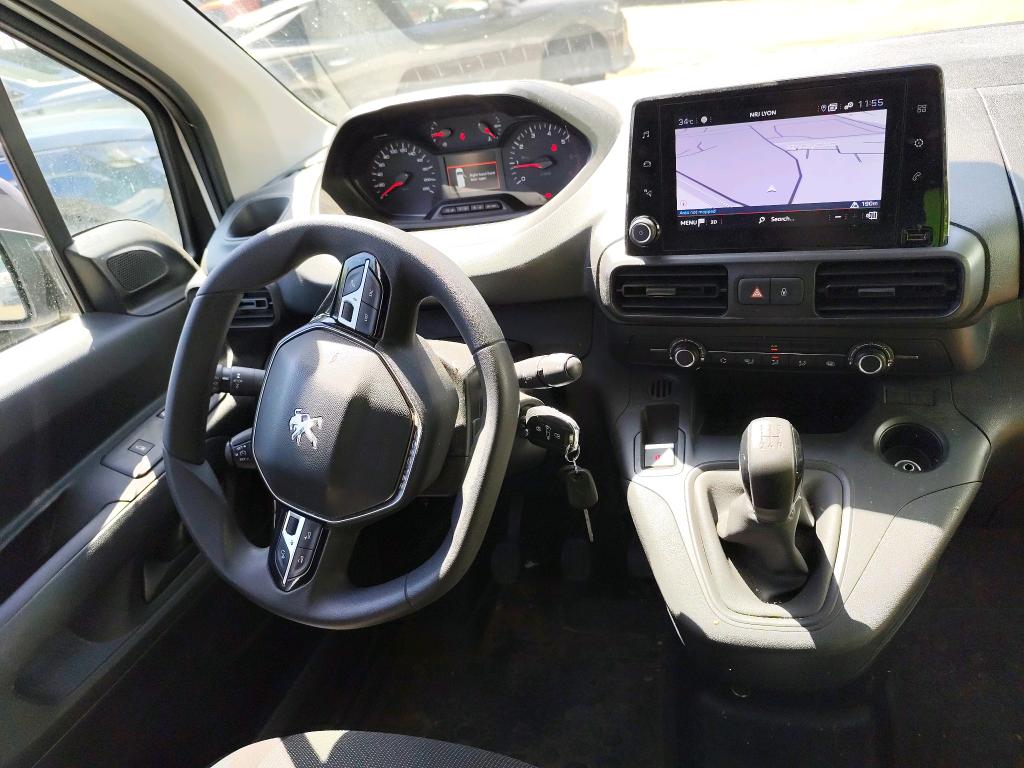 Peugeot PARTNER FOURGON LONG 950 KG BLUEHDI 100 S&S BVM5 ASPHALT 2021