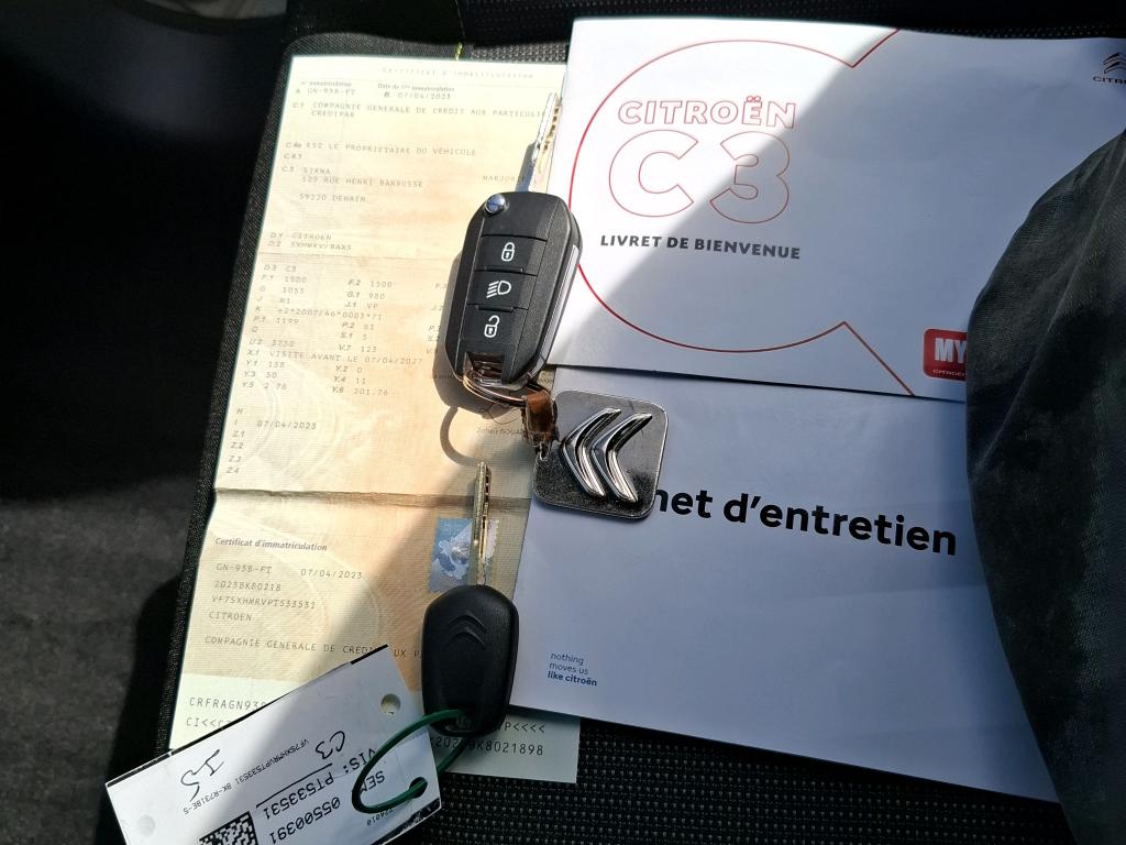 Citroen C3 PureTech 83 ch BVM5 You 2023