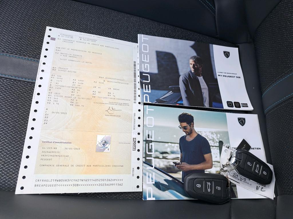Peugeot 308 SW BlueHDi 130ch S&S EAT8 Allure Pack 2023