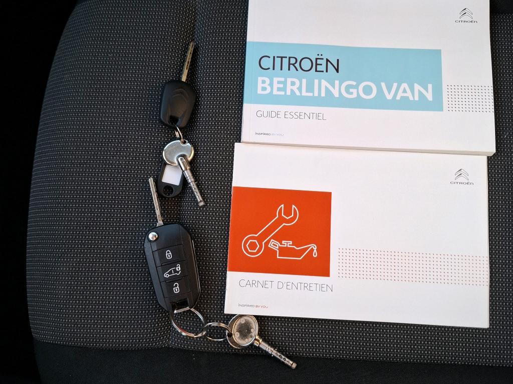 Citroen BERLINGO VAN M 650 BLUEHDI 100 S&S BVM5 CLUB 2020