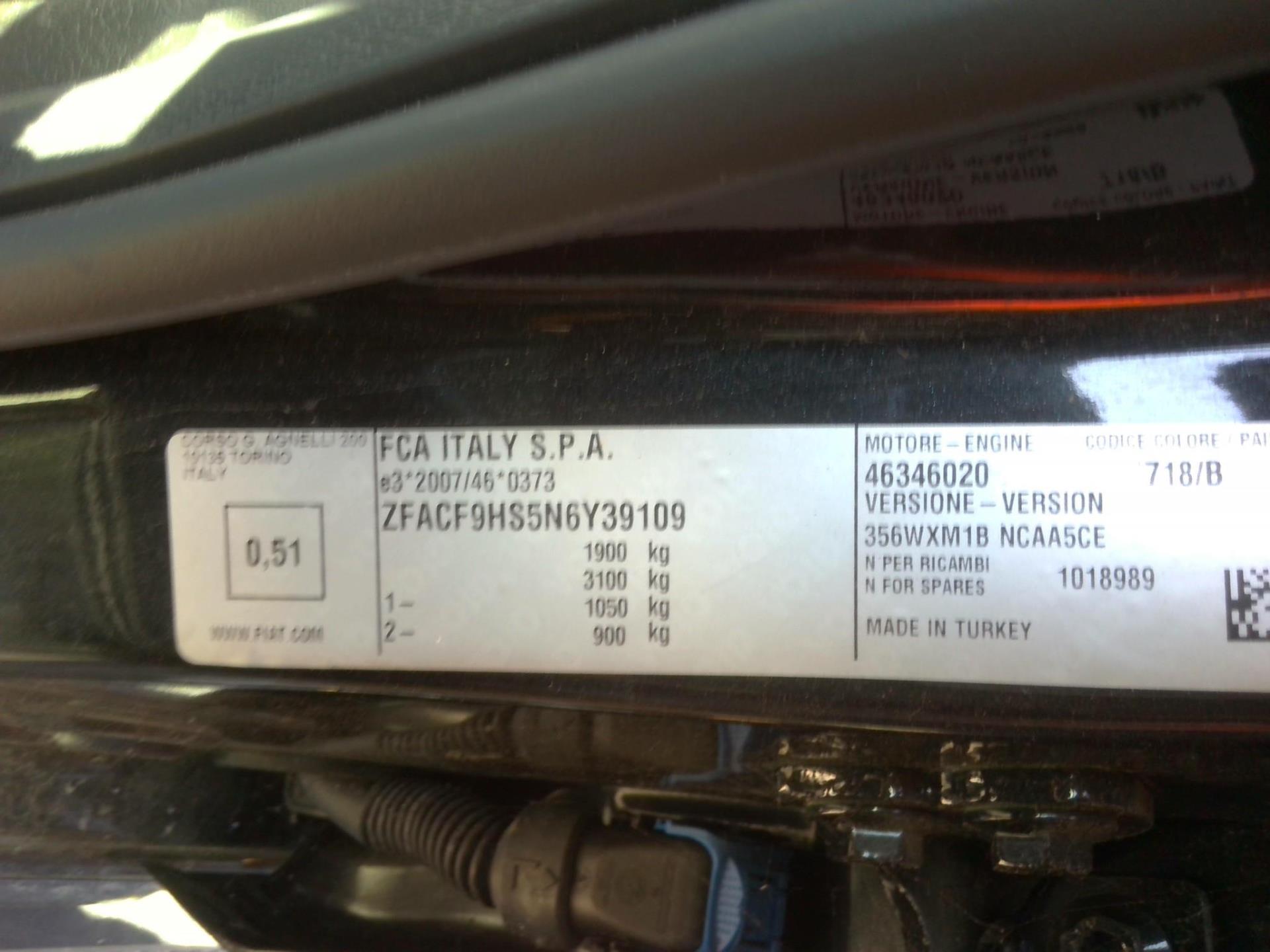 FIAT Tipo Cross SW 1.6 Multijet 130 ch S&S Plus 2022