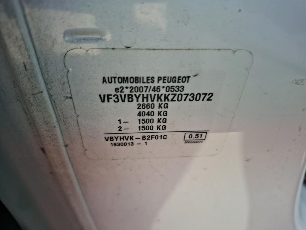 Peugeot EXPERT FGN TOLE STANDARD 1.5 BLUEHDI 120 S&S BVM6 ASPHALT 2019