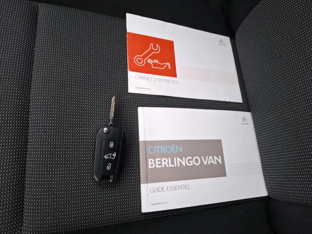 Citroen BERLINGO VAN M 650 BLUEHDI 100 S&S CLUB 2019
