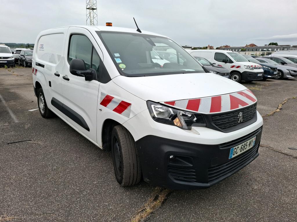 Peugeot PARTNER FOURGON LONG 950 KG BLUEHDI 100 S&S BVM5 ASPHALT 2021