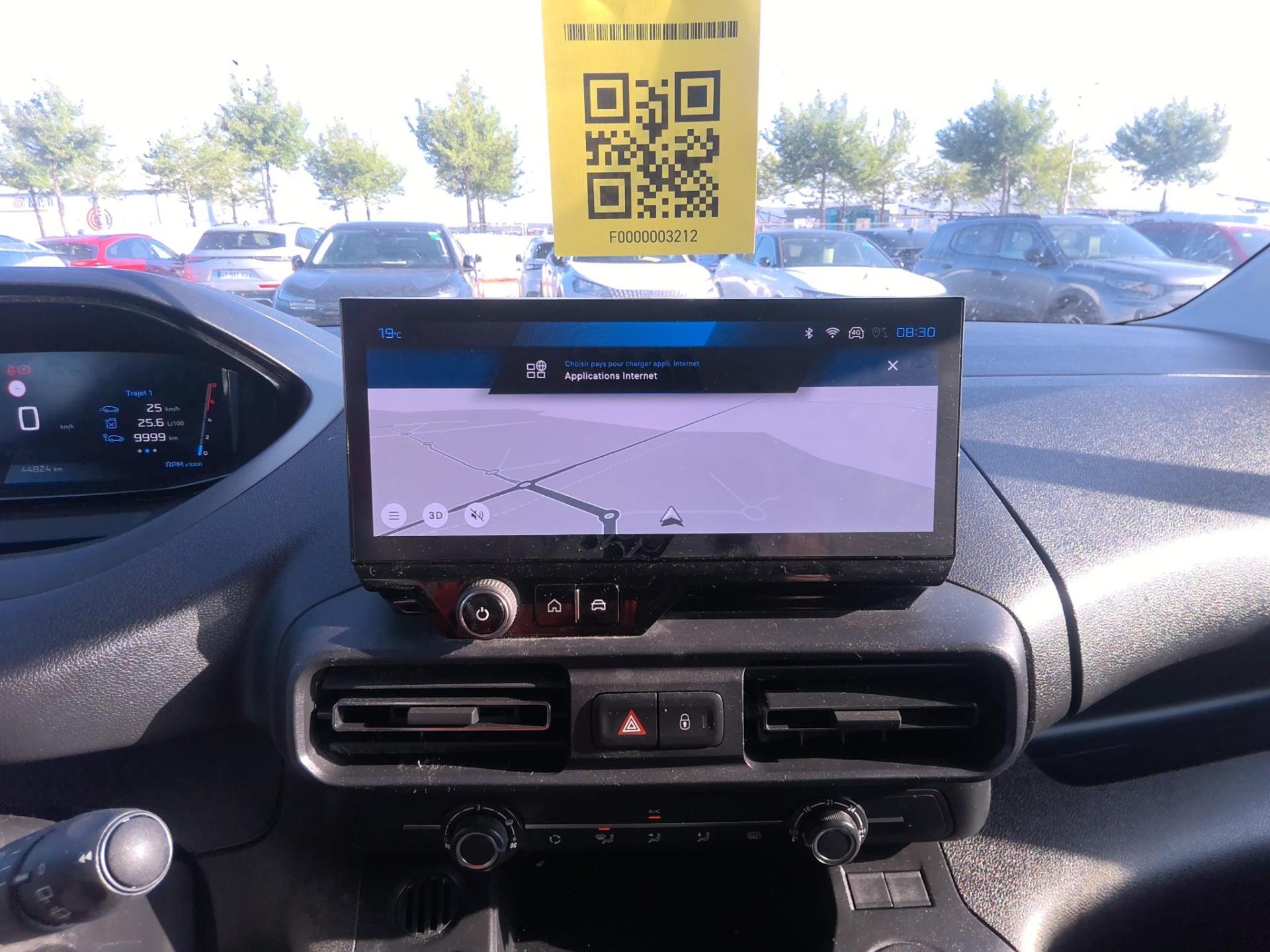 Peugeot PARTNER FOURGON XL 950 KG BLUEHDI 100 S&S BVM6  2024