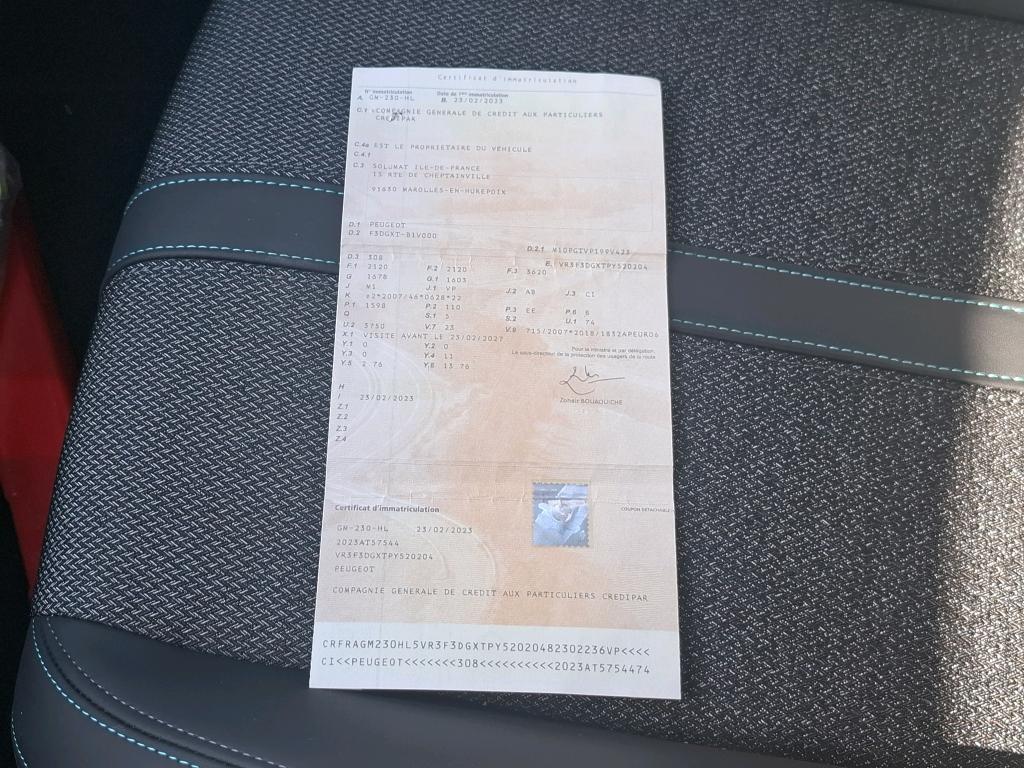 Peugeot 308 PHEV 180 e-EAT8 Allure 2023