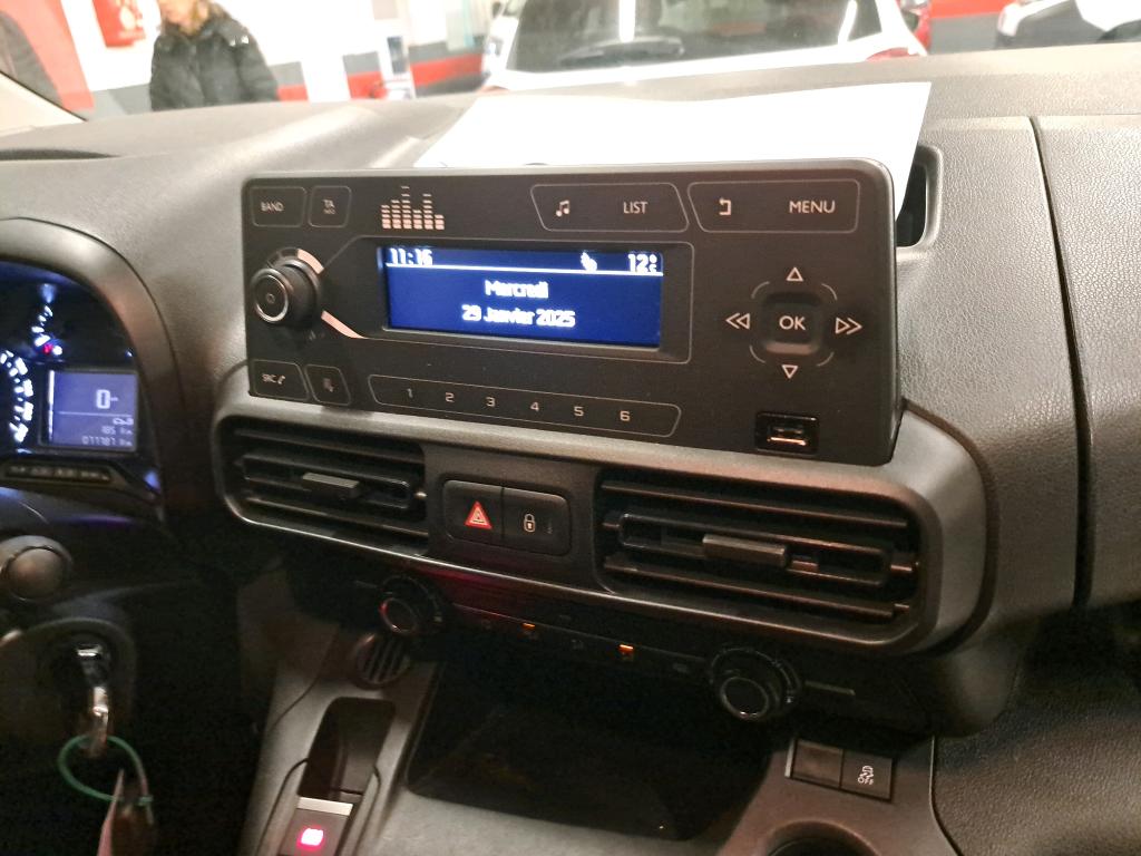 Citroen BERLINGO VAN M 650 BLUEHDI 100 S&S BVM5 CLUB 2020