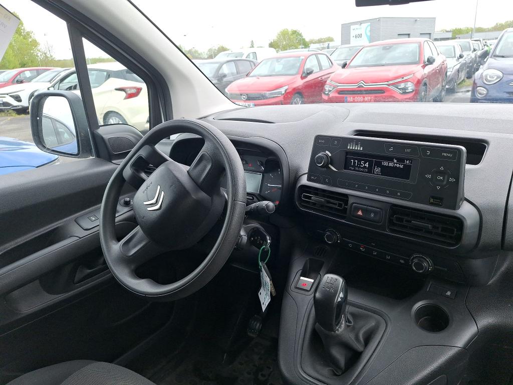 Citroen BERLINGO VAN M 650 BLUEHDI 100 S&S CLUB 2019