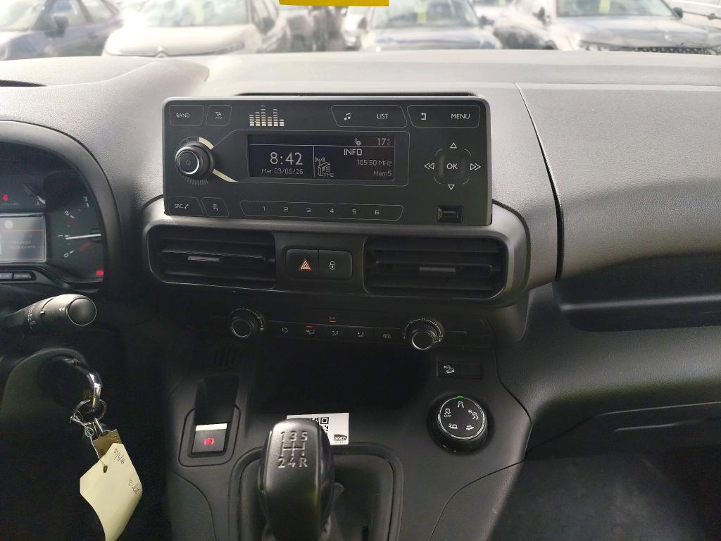 Citroen BERLINGO VAN M 650 BLUEHDI 100 S&S CLUB 2019