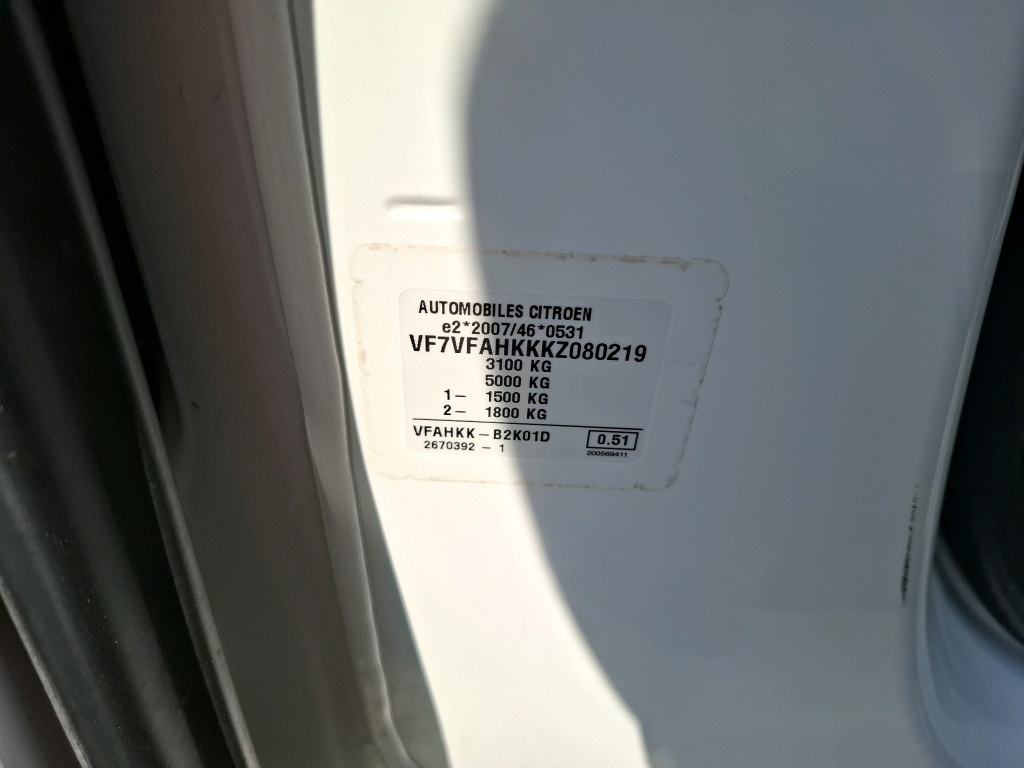 Citroen JUMPY FGN M BLUEHDI 120 S&S BVM6 CLUB 340 NM 2019