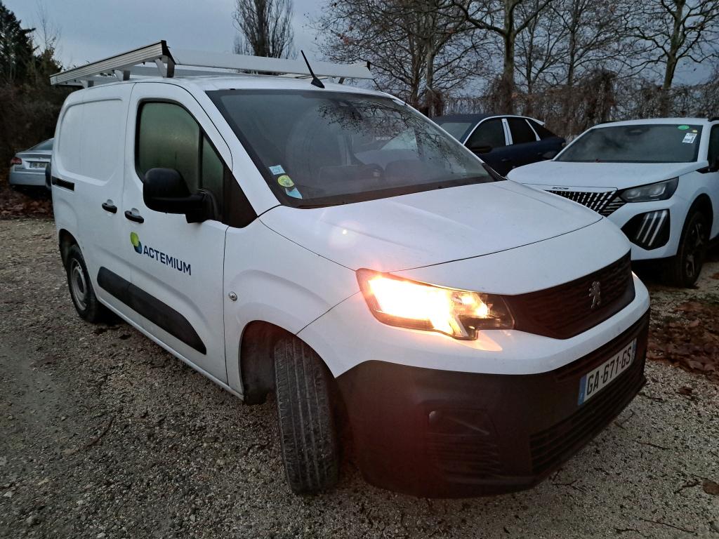 Peugeot PARTNER FOURGON STANDARD 650 KG BLUEHDI 100 S&S BVM5 ASPHALT 2021