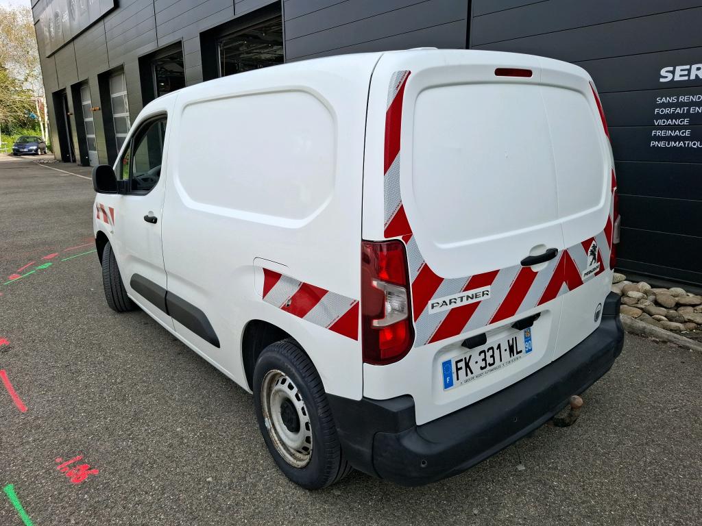 Peugeot PARTNER FOURGON STANDARD 650 KG BLUEHDI 100 BVM5 PREMIUM 2019