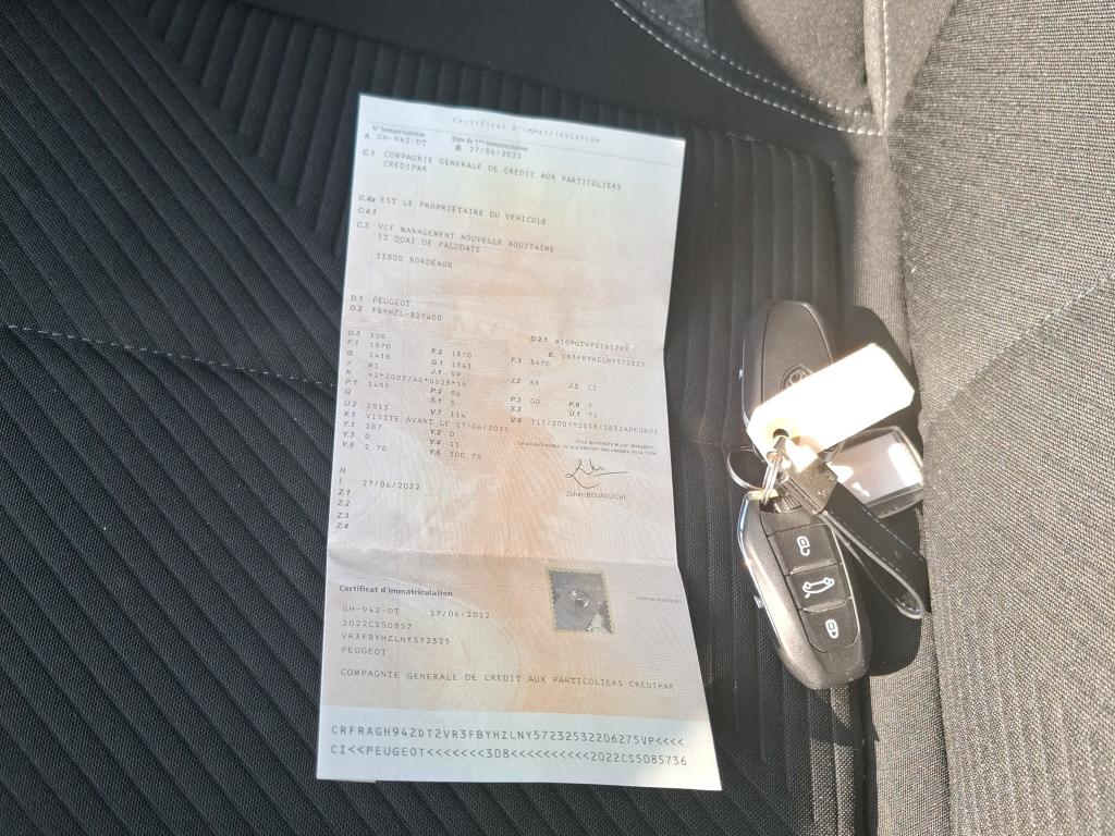 Peugeot 308 BlueHDi 130ch S&S BVM6 Active Pack 2022