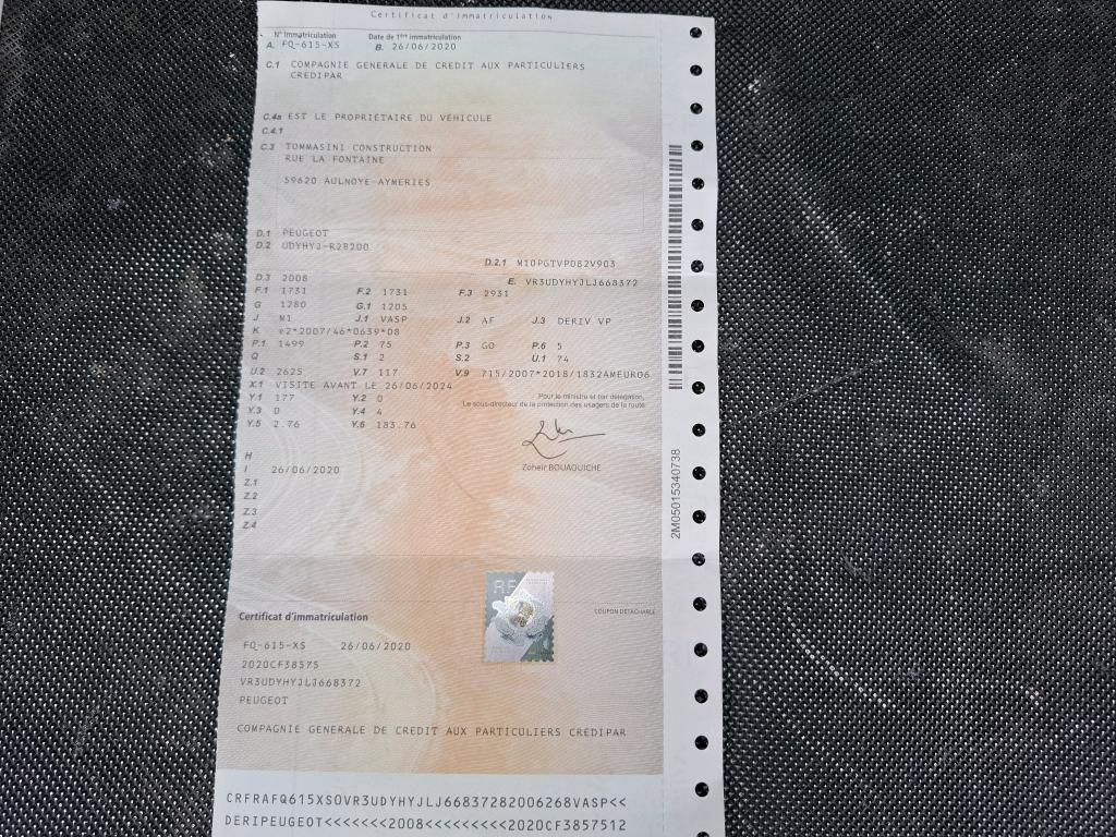 Peugeot 2008 BlueHDi 100 S&S BVM6 Active Business 2020