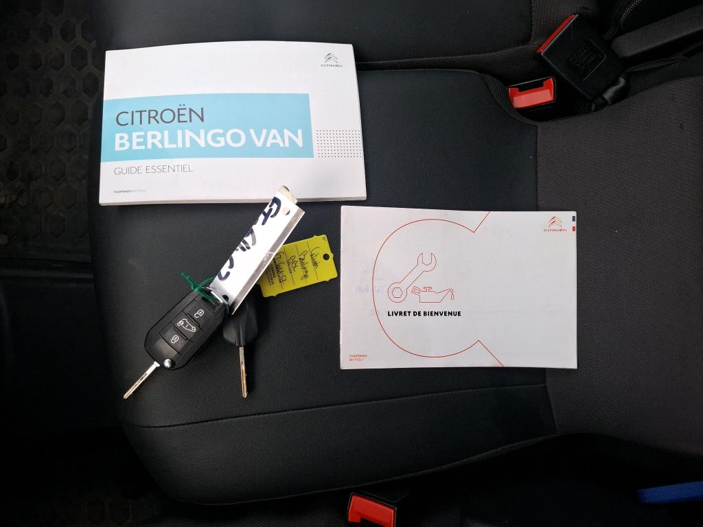 Citroen BERLINGO VAN M 650 BLUEHDI 100 S&S BVM5 CLUB 2020