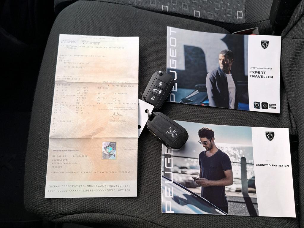 Peugeot EXPERT FGN TOLE LONG BLUEHDI 145 S&S BVM6 ASPHALT 2022