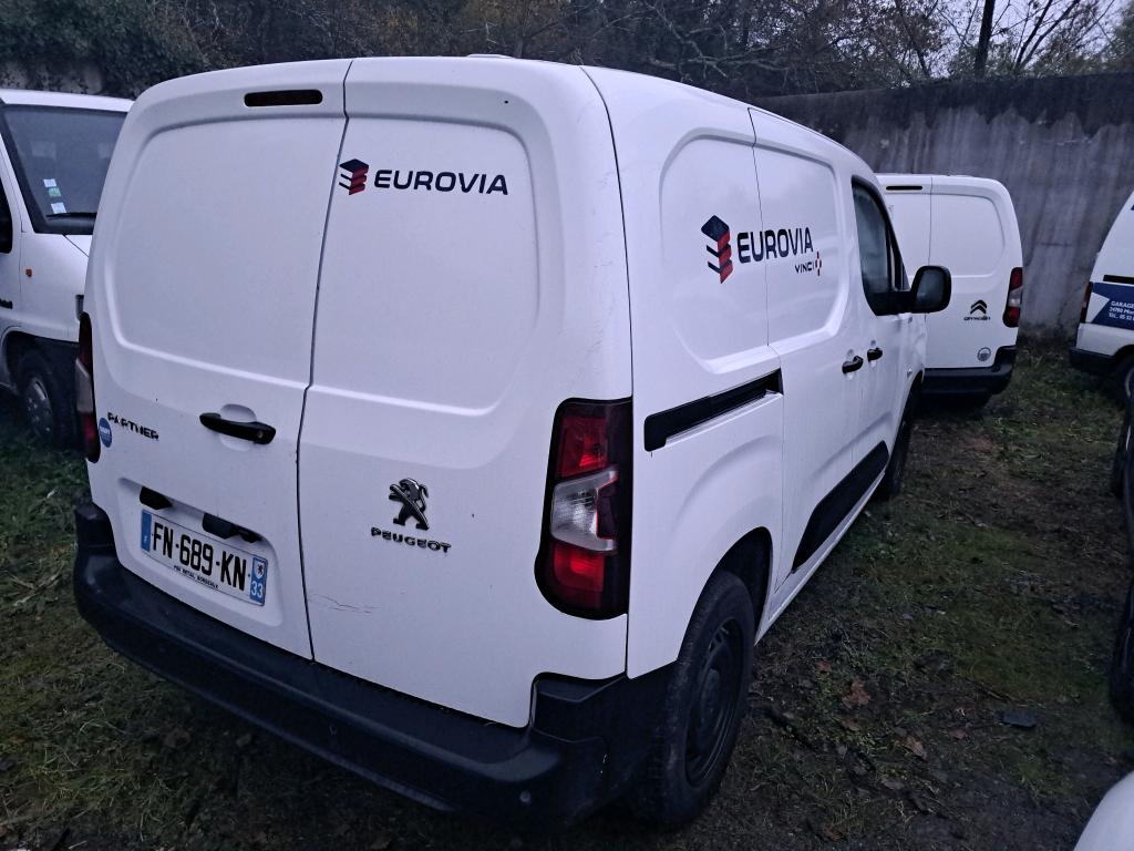 Peugeot PARTNER FOURGON STANDARD 650 KG BLUEHDI 100 S&S BVM5 PREMIUM 2020