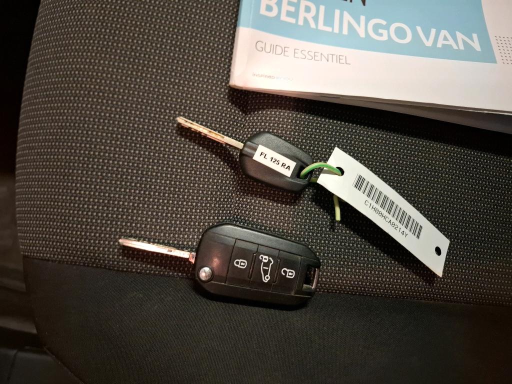 Citroen BERLINGO VAN M 650 BLUEHDI 100 S&S BVM5 CLUB 2019