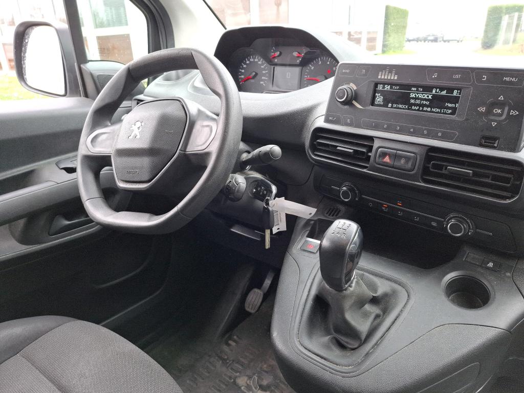 Peugeot PARTNER FOURGON STANDARD 650 KG BLUEHDI 75 BVM5 PREMIUM 2019