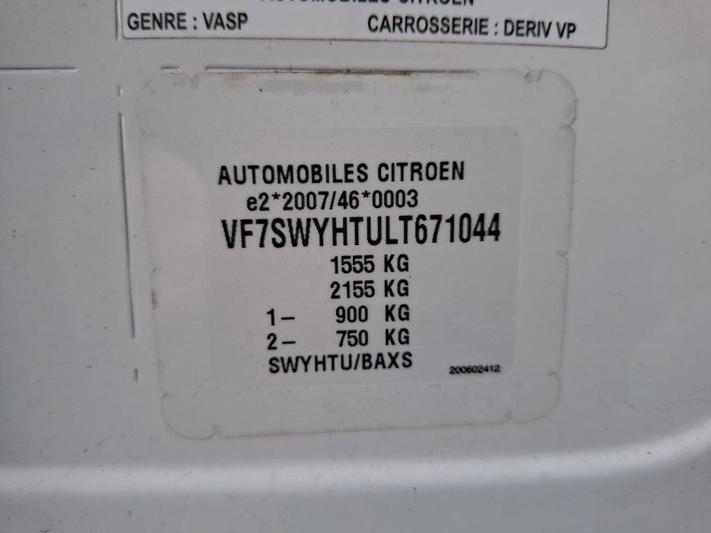 Citroen C3 SOCIETE BLUEHDI 100 S&S BVM6 FEEL BUSINESS R 2020