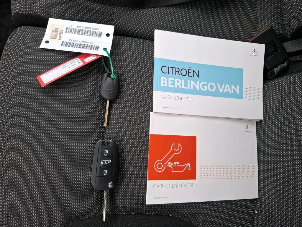 Citroen BERLINGO VAN M 650 BLUEHDI 100 S&S BVM5 CLUB 2020