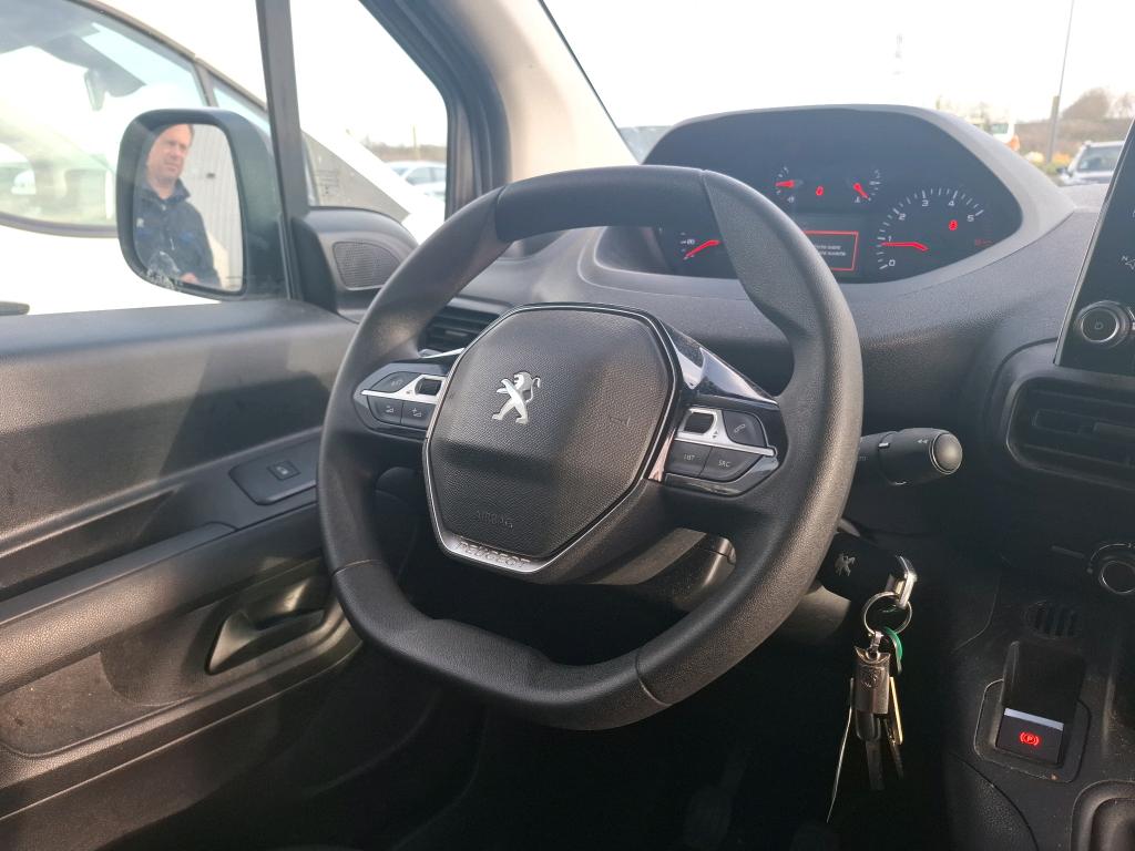 Peugeot PARTNER FOURGON LONG 950 KG BLUEHDI 100 S&S BVM5 ASPHALT 2021