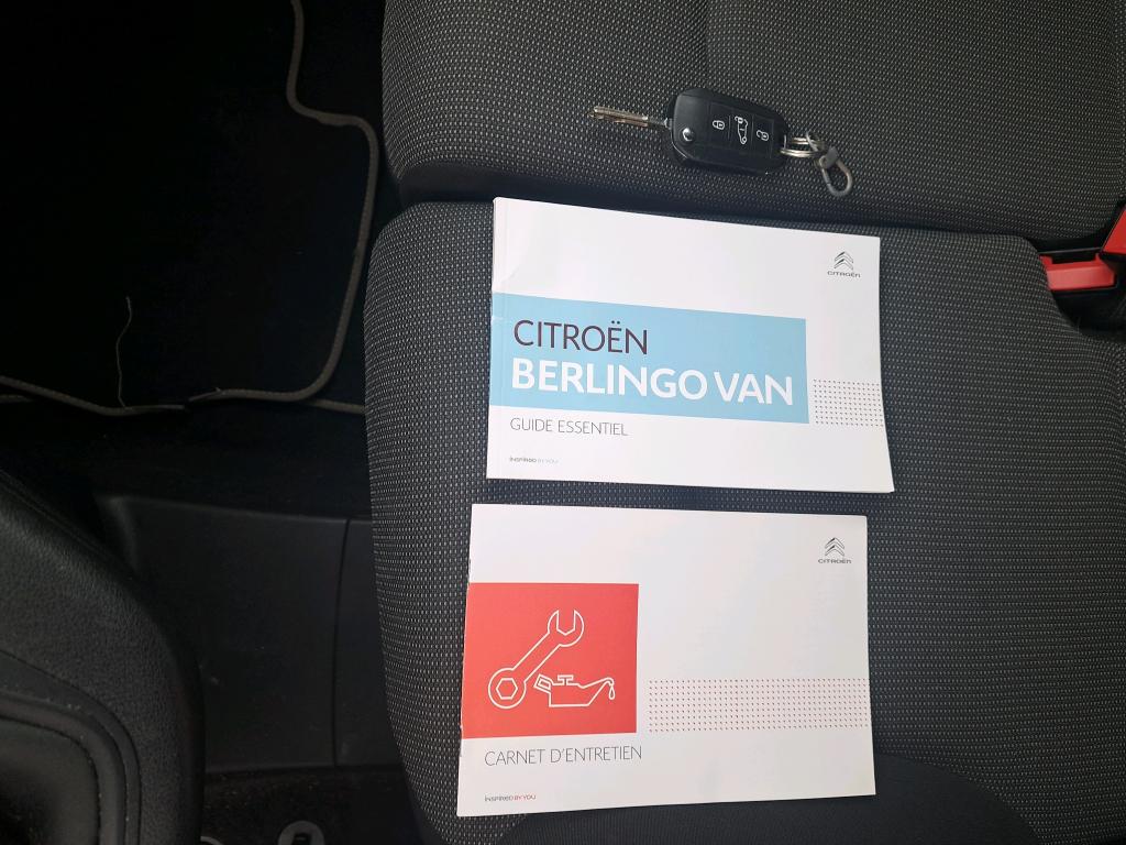 Citroen BERLINGO VAN M 650 BLUEHDI 100 S&S BVM5 DRIVER 2021