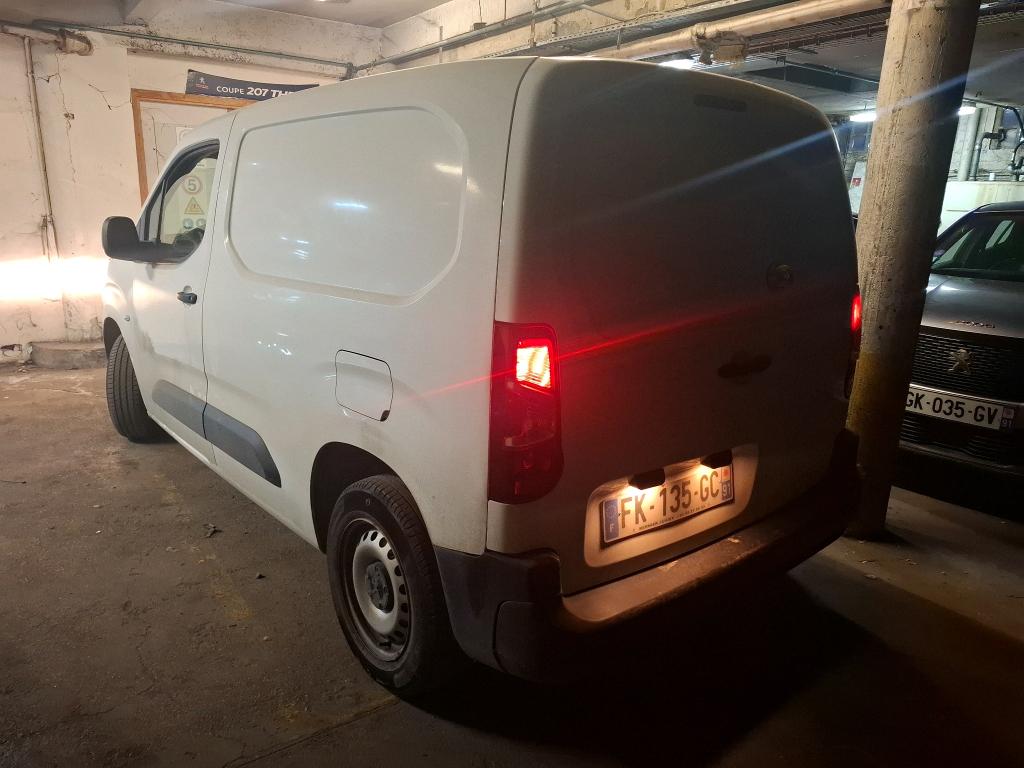 Peugeot PARTNER FOURGON STANDARD 650 KG BLUEHDI 100 S&S BVM5 PREMIUM 2019