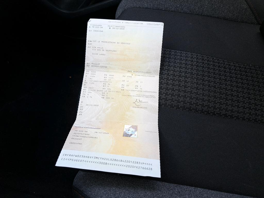 Peugeot 3008 BlueHDi 130ch S&S EAT8 Active Business 2020