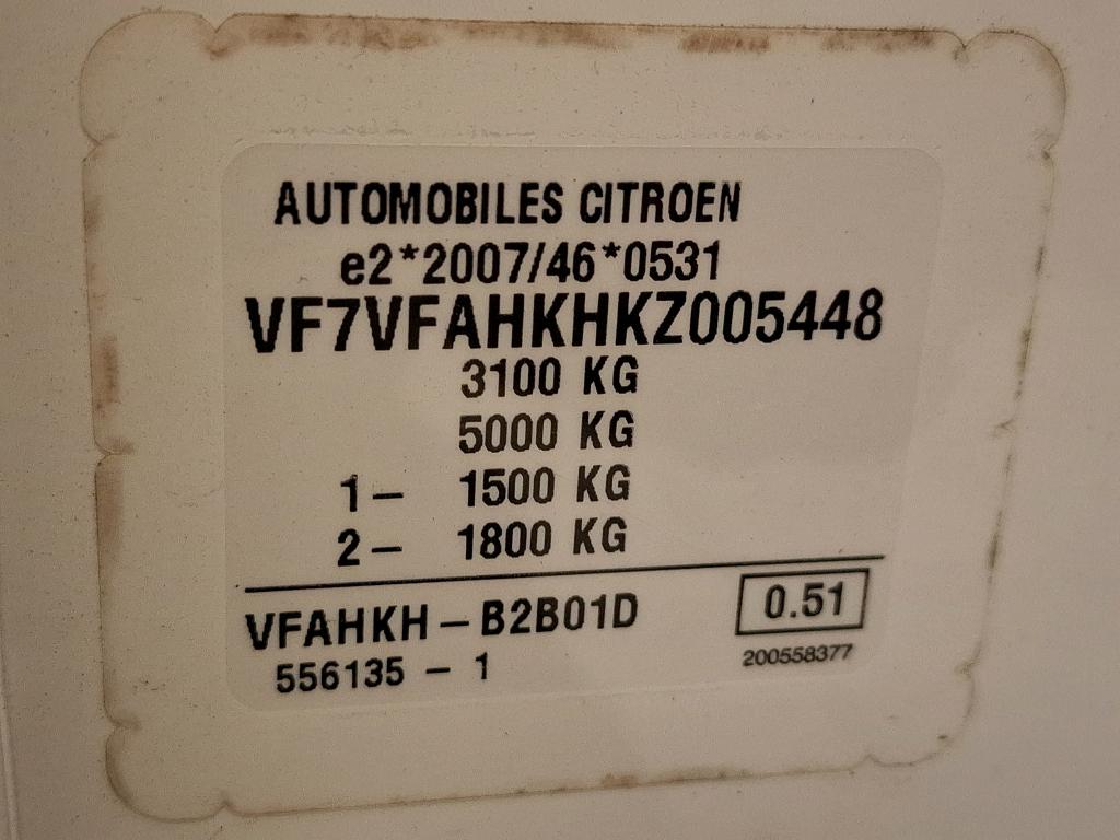 Citroen JUMPY FGN M BLUEHDI 120 S&S BVM6 CLUB 2019
