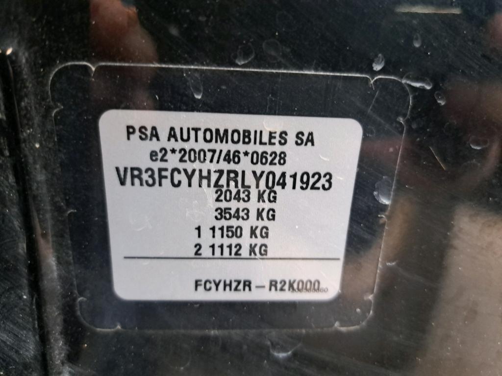 Peugeot 508 SW BlueHDi 130 ch S&S EAT8 GT Line 2020
