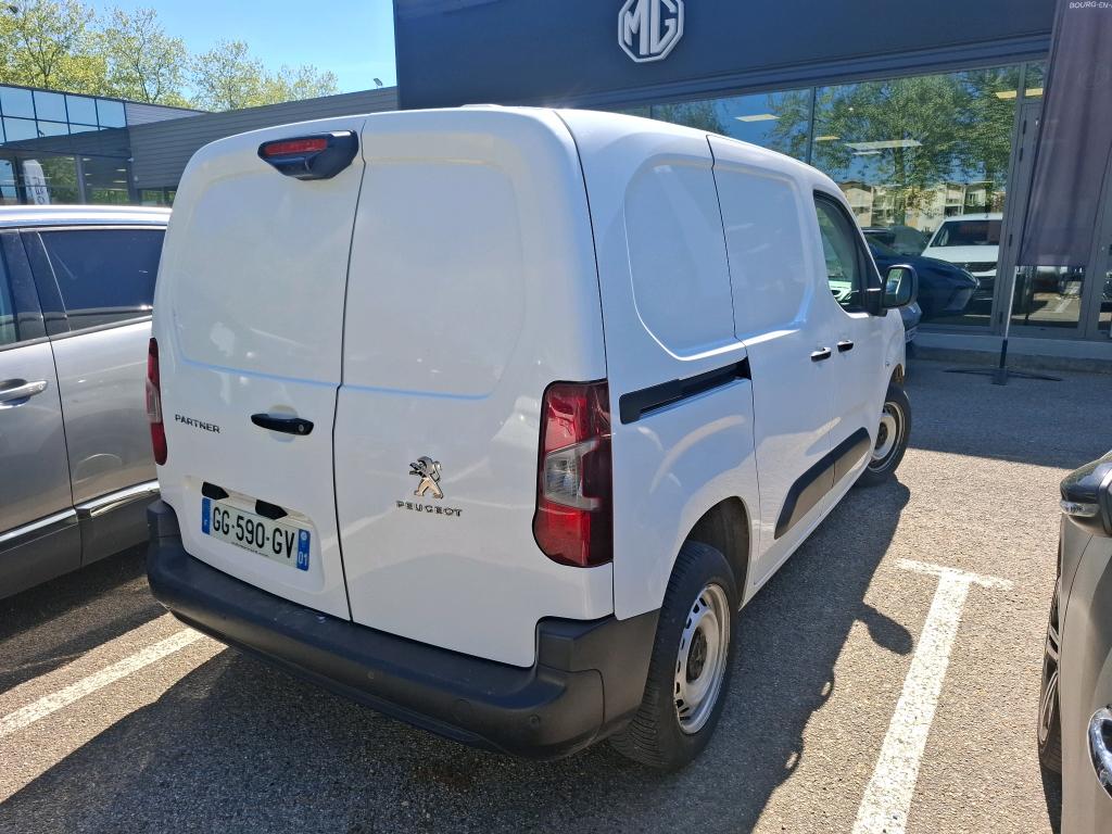 Peugeot PARTNER FOURGON STANDARD 650 KG BLUEHDI 100 S&S BVM6 ASPHALT 2022