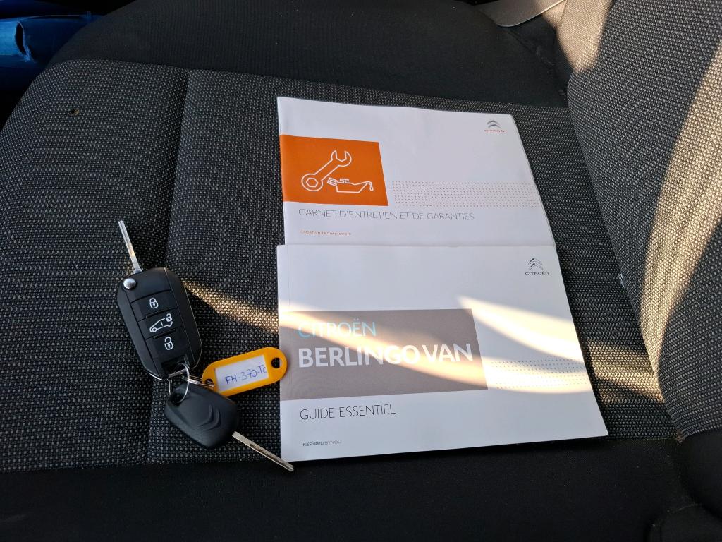 Citroen BERLINGO VAN M 650 BLUEHDI 100 S&S CLUB 2019