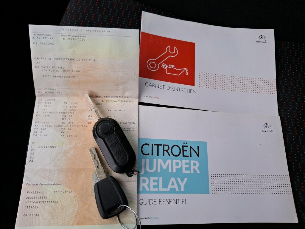 Citroen JUMPER TOLE 35 L3H2 BLUEHDi 120 S&S BVM6 DRIVER 2020