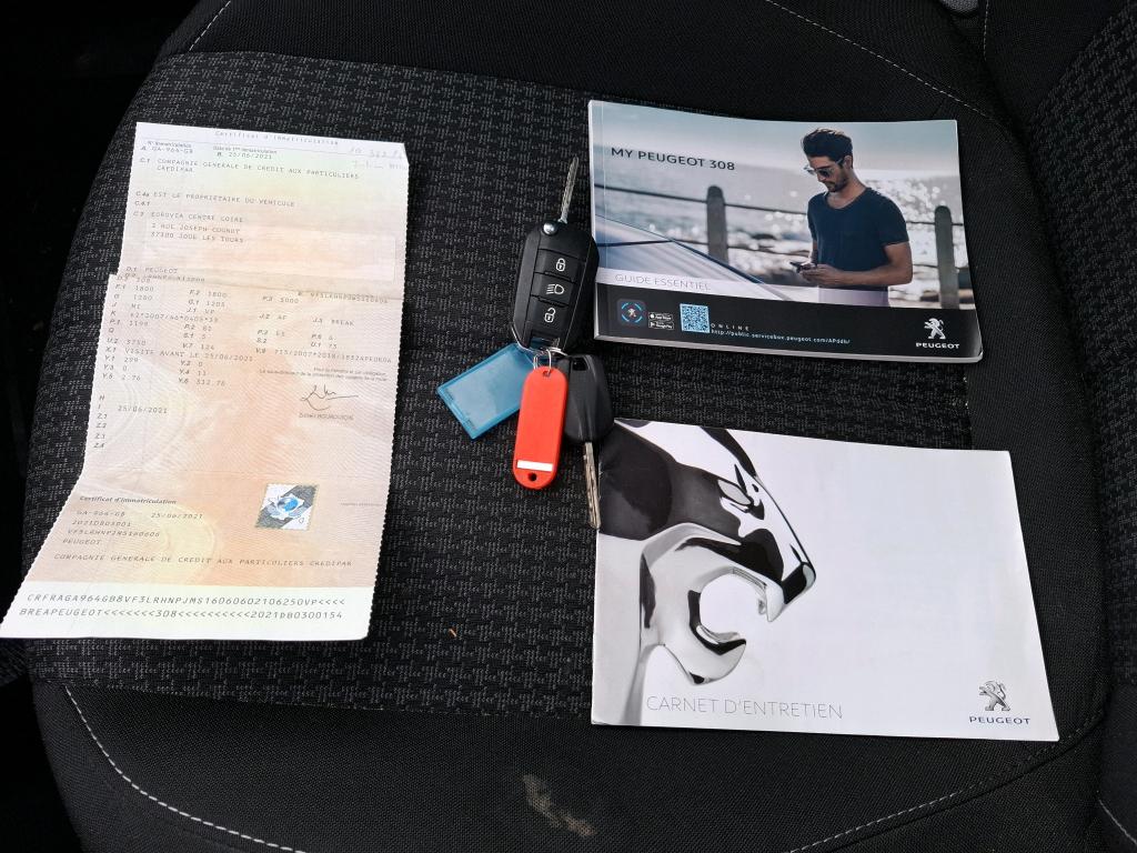 Peugeot 308 SW PureTech 110ch S&S BVM6 Active Pack 2021