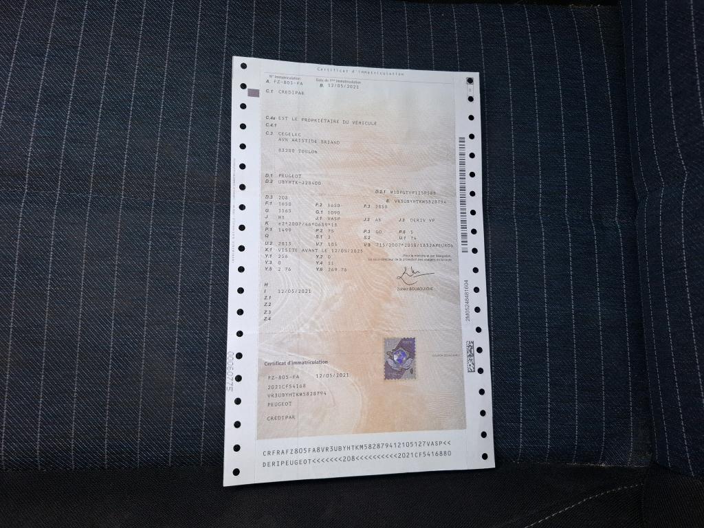 Peugeot 208 BLUEHDI 100 S&S BVM6 PREMIUM 2021