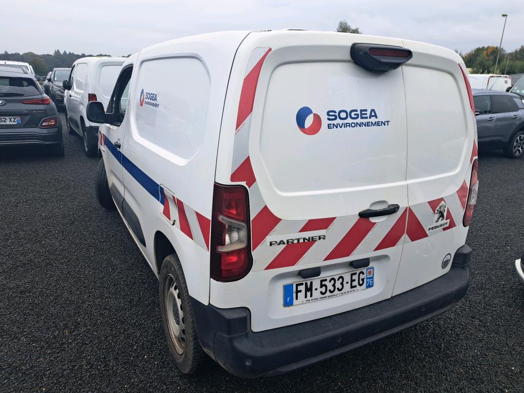 Peugeot PARTNER FOURGON STANDARD 1000 KG BLUEHDI 100 BVM5 ASPHALT 2019