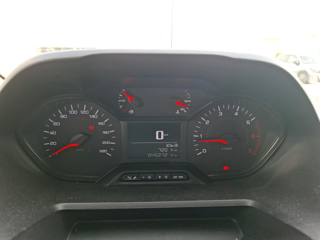 Peugeot PARTNER FOURGON STANDARD 650 KG BLUEHDI 75 BVM5 PREMIUM 2020