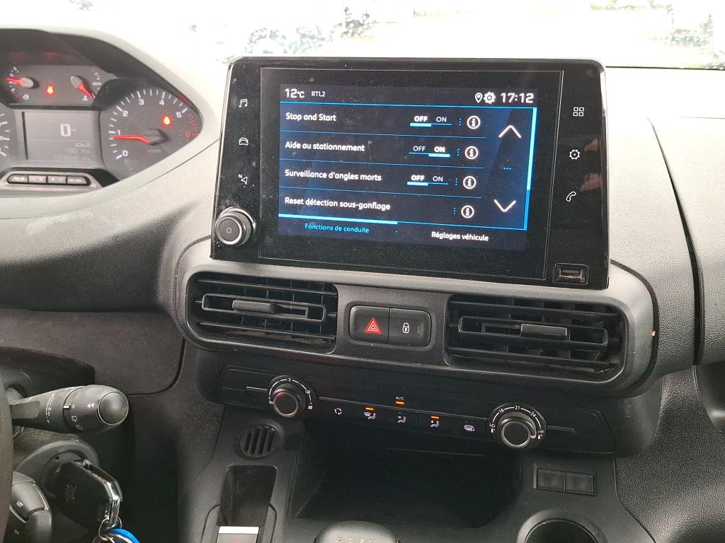 Peugeot PARTNER FOURGON M 650 KG BLUEHDI 100 S&S BVM6  2023