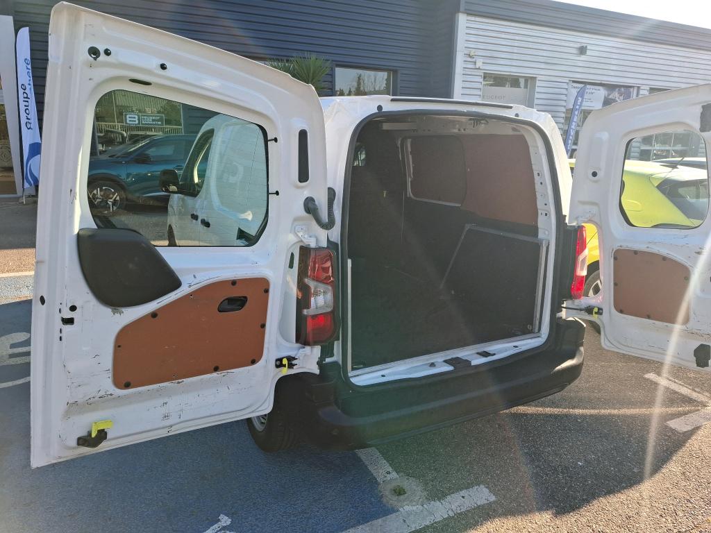 Peugeot PARTNER FOURGON STANDARD 650 KG BLUEHDI 75 BVM5 PREMIUM 2020