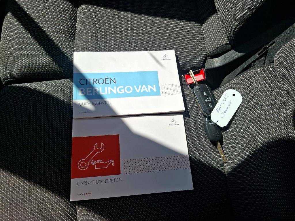 Citroen BERLINGO VAN M 650 BLUEHDI 100 S&S BVM5 CLUB 2020