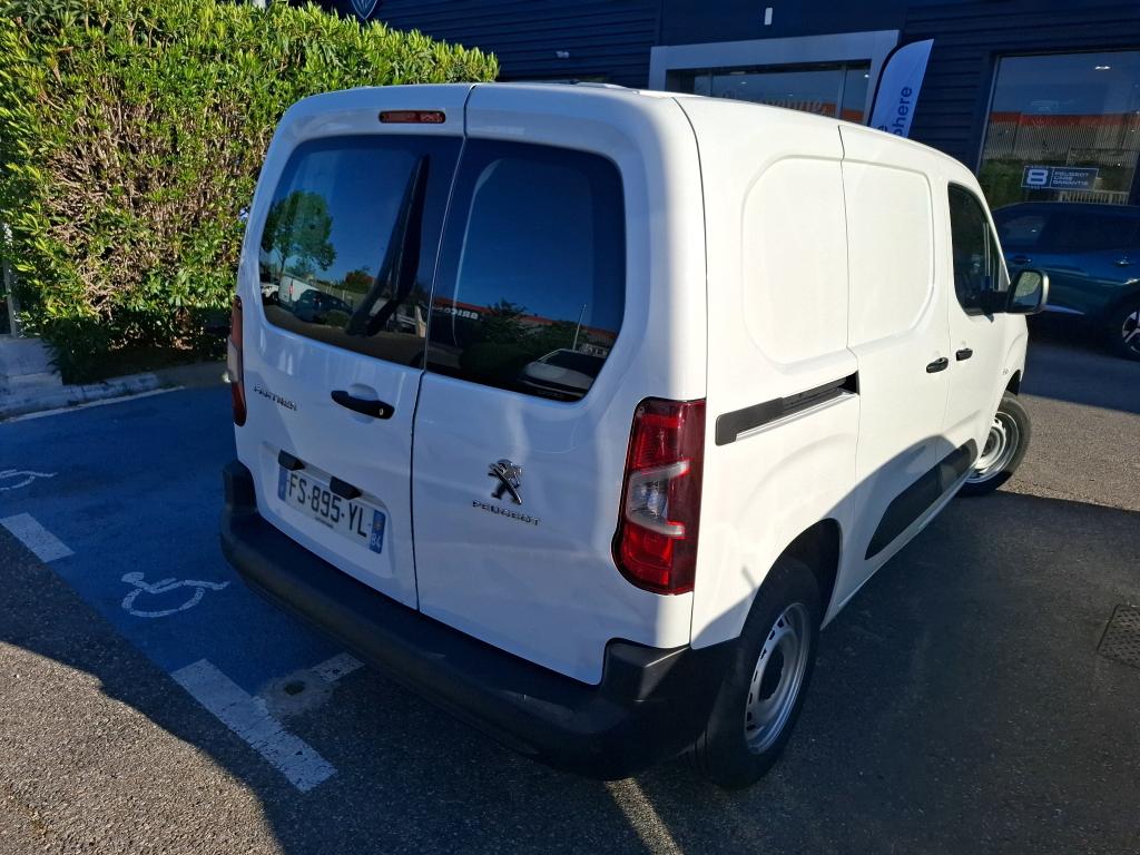 Peugeot PARTNER FOURGON STANDARD 650 KG BLUEHDI 75 BVM5 PREMIUM 2020