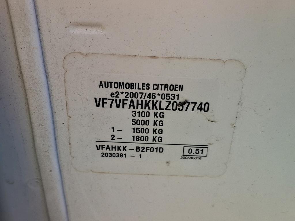 Citroen JUMPY FGN M BLUEHDI 120 S&S BVM6 CLUB 340 NM 2020