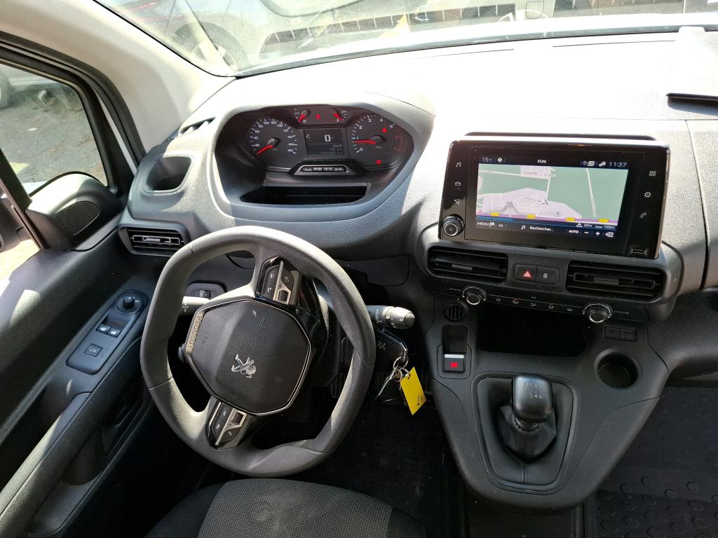 Peugeot PARTNER FOURGON STANDARD 650 KG BLUEHDI 100 S&S BVM6 PREMIUM 2022