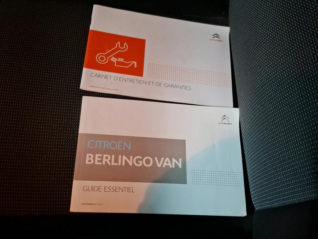 Citroen BERLINGO VAN M 650 BLUEHDI 100 S&S CLUB 2019