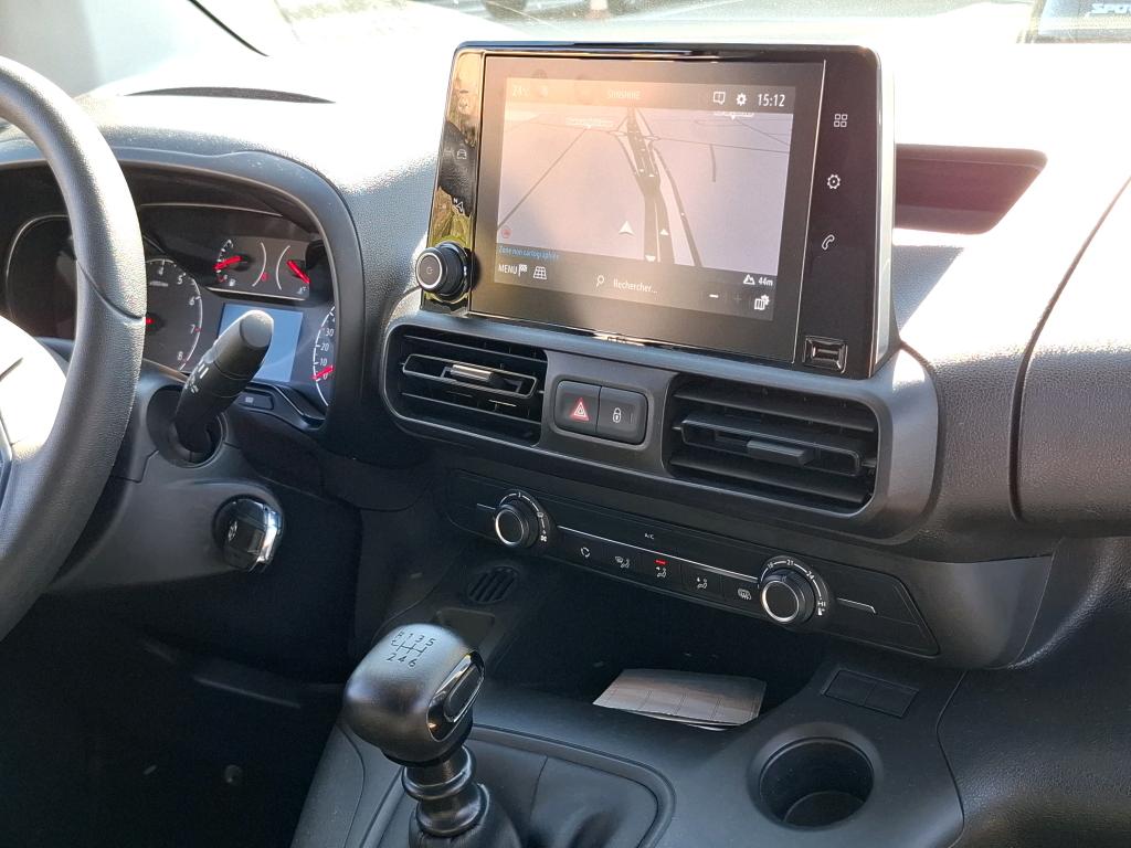 Opel COMBO CARGO 1.5 130 CH S/S L1H1 STANDARD PACK CLIM 2022