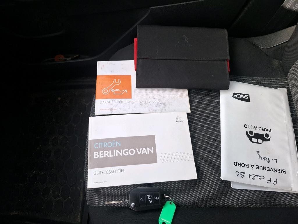 Citroen BERLINGO VAN M 650 BLUEHDI 100 S&S CLUB 2019