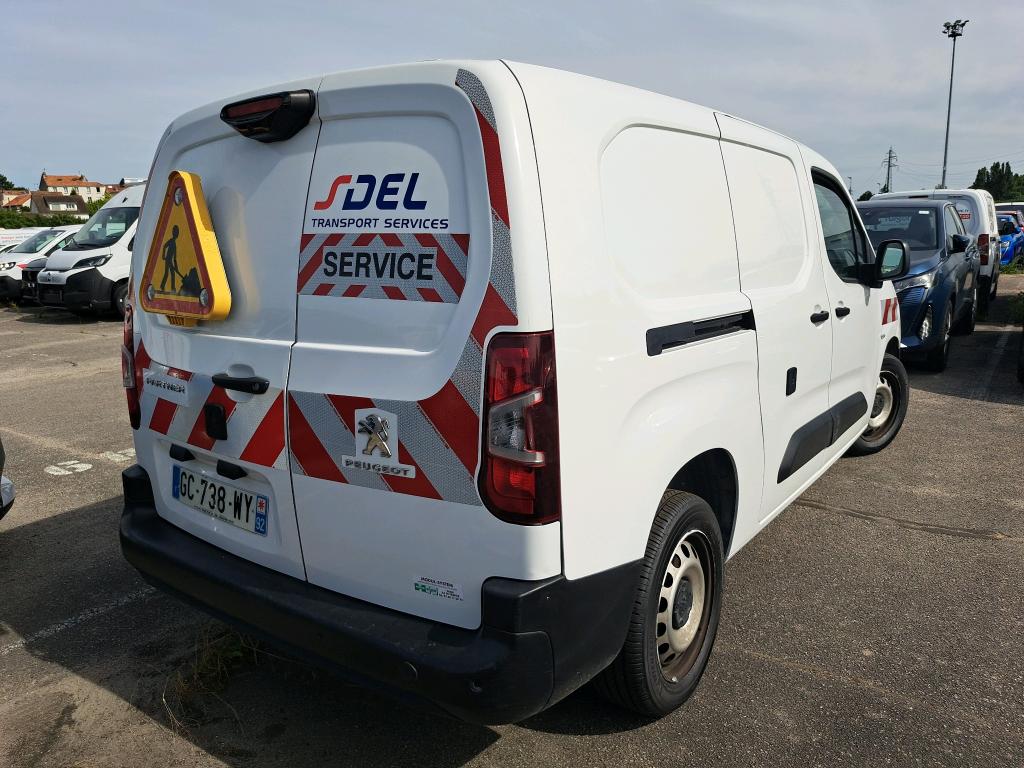 Peugeot PARTNER FOURGON LONG 950 KG BLUEHDI 100 S&S BVM5 ASPHALT 2021
