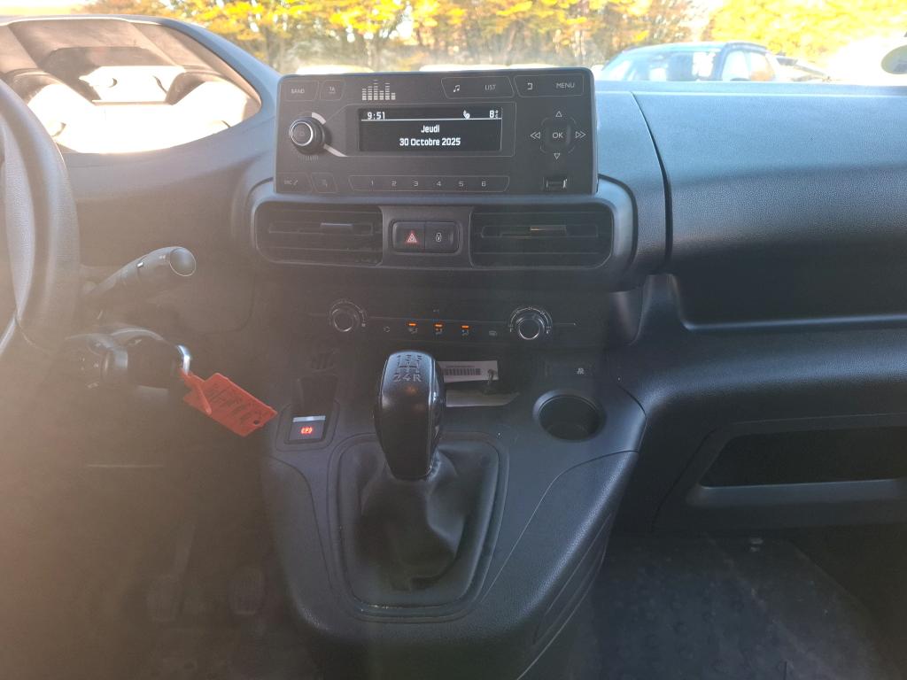 Peugeot PARTNER FOURGON STANDARD 650 KG BLUEHDI 100 S&S BVM5 PREMIUM 2020