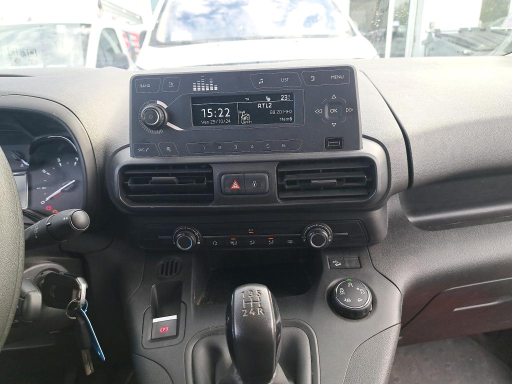 Citroen BERLINGO VAN M 650 BLUEHDI 100 S&S CLUB 2019